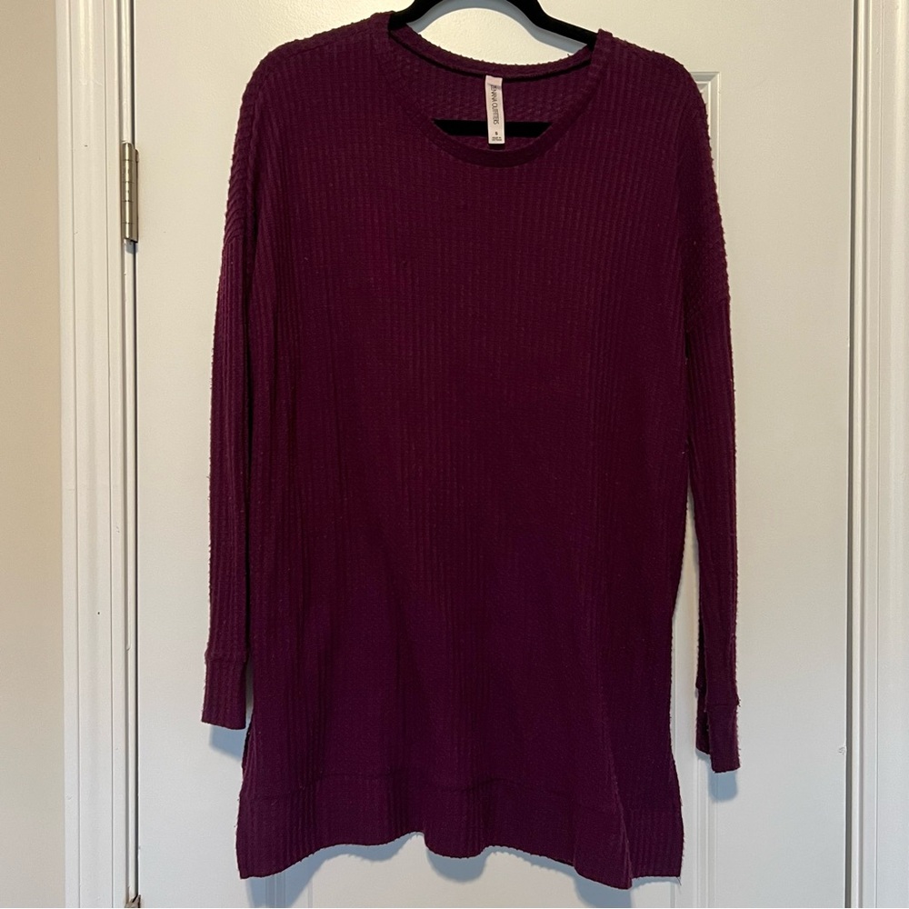 Zenana Outfitters Purple Tunic